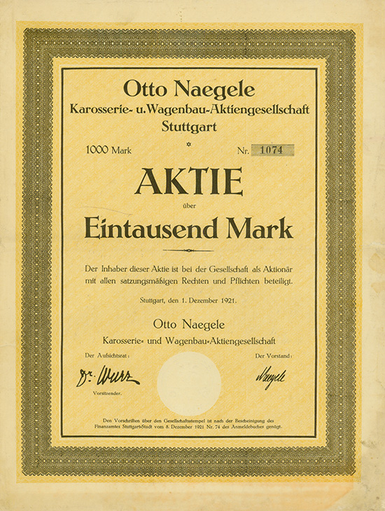 Otto Naegele Karosserie- u. Wagenbau-AG