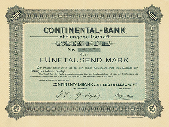 Continental-Bank AG