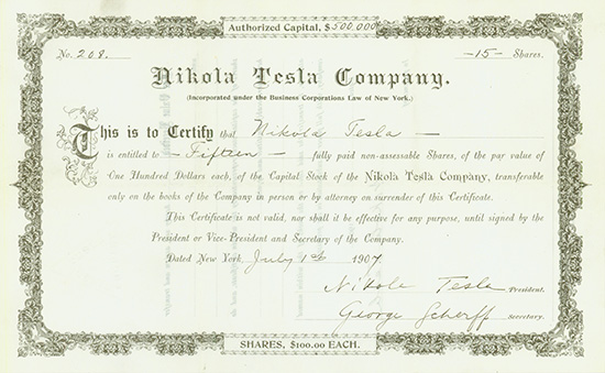Nikola Tesla Company