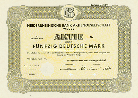 Niederrheinische Bank AG