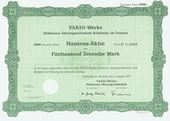 VARIO-Werke Dichmann-AG