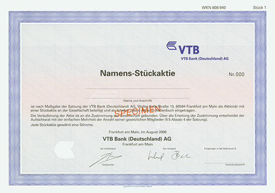 VTB Bank (Deutschland) AG