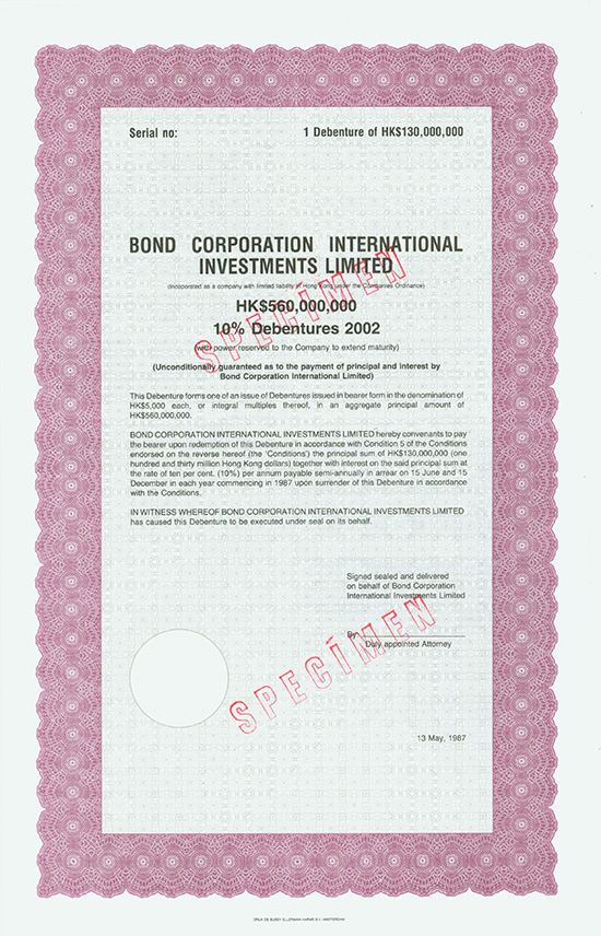 Bond Corporation International Investments Limited