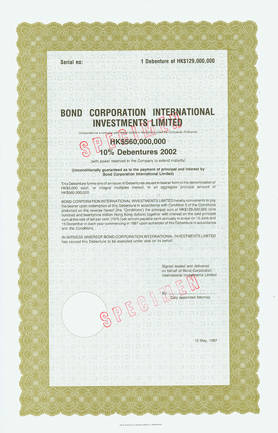 Bond Corporation International Investments Limited