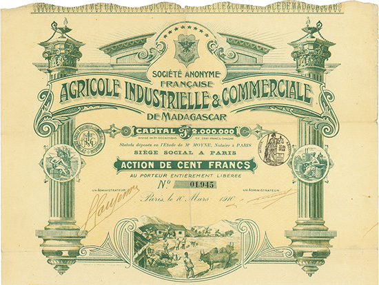 Société Anonyme Francaise Agricole Industrielle & Commerciale de Madagascar