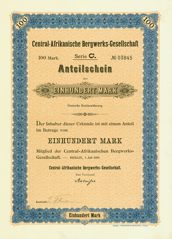 Central-Afrikanische Bergwerks-Gesellschaft