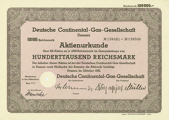 Deutsche Continental-Gas-Gesellschaft