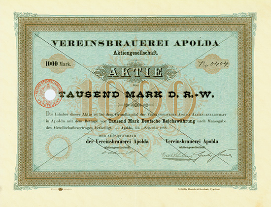 Vereinsbrauerei Apolda AG