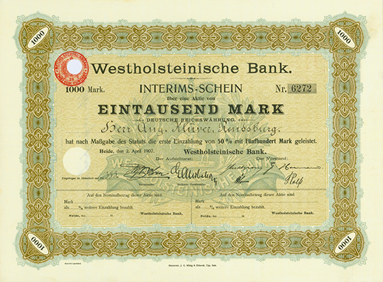 Westholsteinische Bank