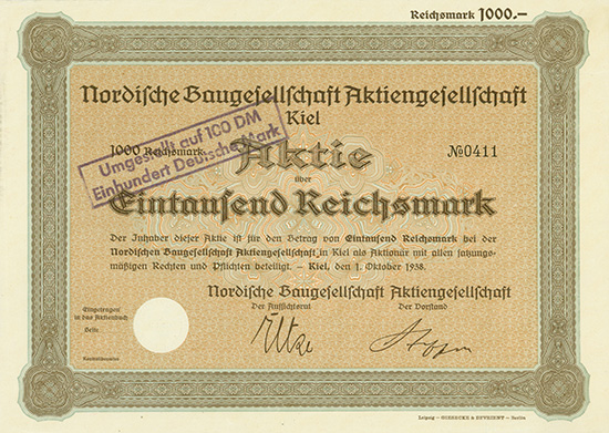 Nordische Baugesellschaft AG