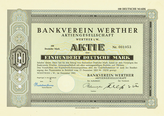 Bankverein Werther AG