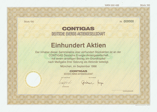 Contigas Deutsche Energie-AG