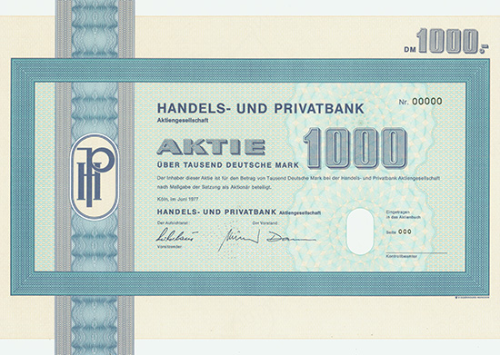 Handels- und Privatbank AG