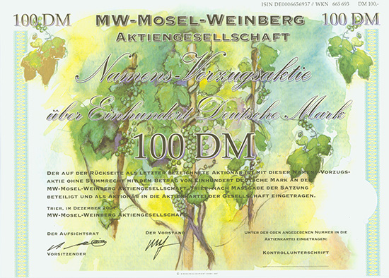 MW-Mosel-Weinberg AG