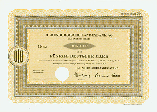 Oldenburgische Landesbank AG [6 Stück]
