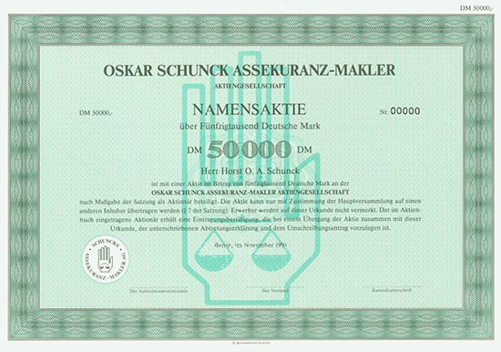 Oskar Schunck Assekuranz-Makler AG