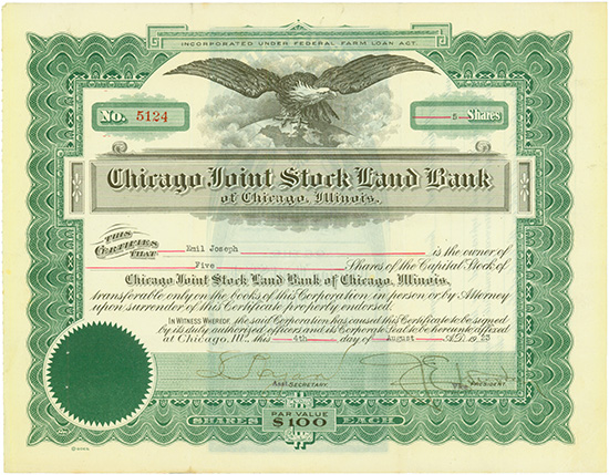 Chicago Joint Stock Land Bank of Chicago