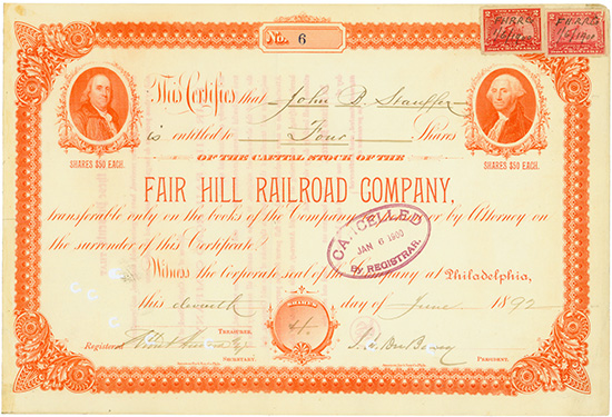 Fair Hill Railroad Company