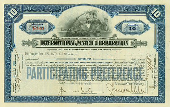 International Match Corporation