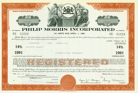 Philip Morris Incorporated