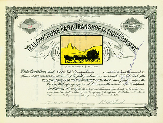 Yellowstone Park Transportation Company