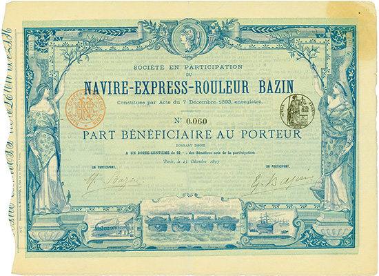 Societe en Participacion du Navire-Express-Rouleur Bazin