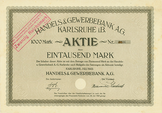 Handels & Gewerbebank AG