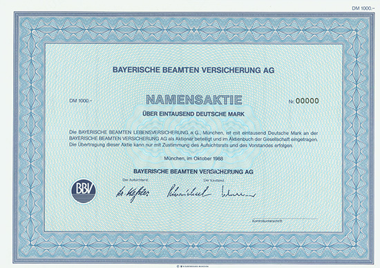 Bayerische Beamten Versicherung AG