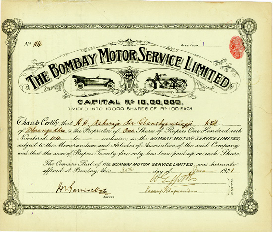 Bombay Motor Service Limited