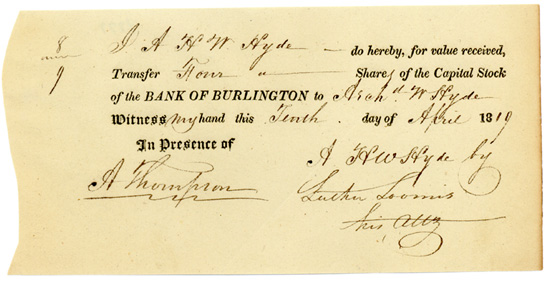 Bank of Burlington