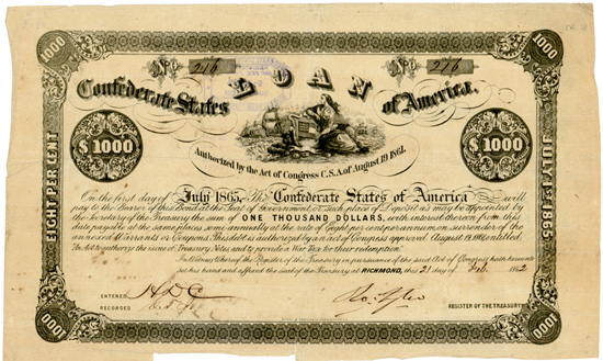 Confederate States of America (Ball 38, Criswell 78) 