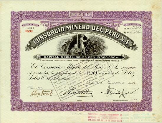 Consorcio Minero del Peru S. A.