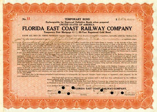 Florida East Coast Railway Company