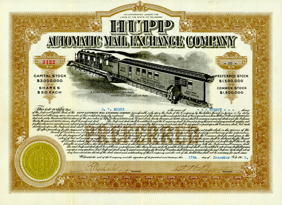 Hupp Automatic Mail Exchange Company