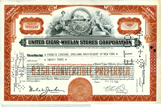 United Cigar-Whelan Stores Corporation