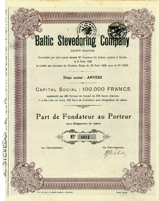 Baltic Stevedoring Company