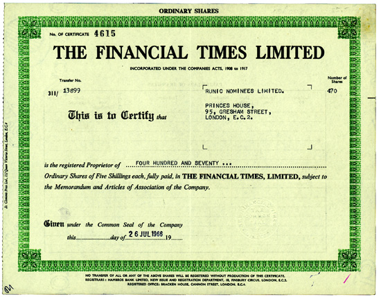Financial Times Limited