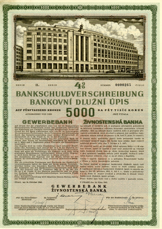 Gewerbebank / Zivnostenská Banka