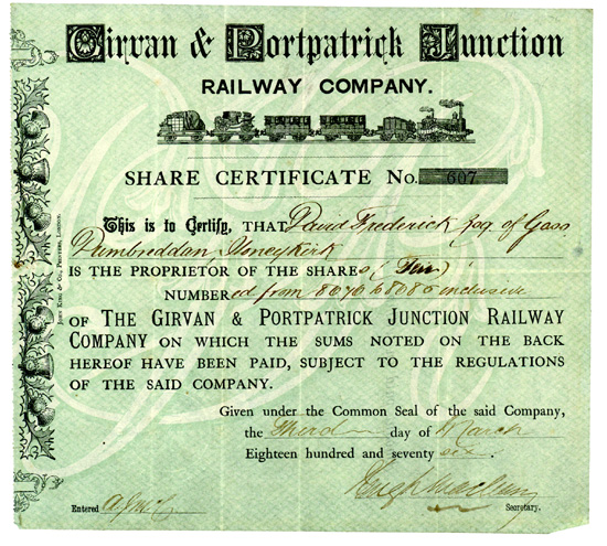 Girvan & Portpatrick Junction Railway