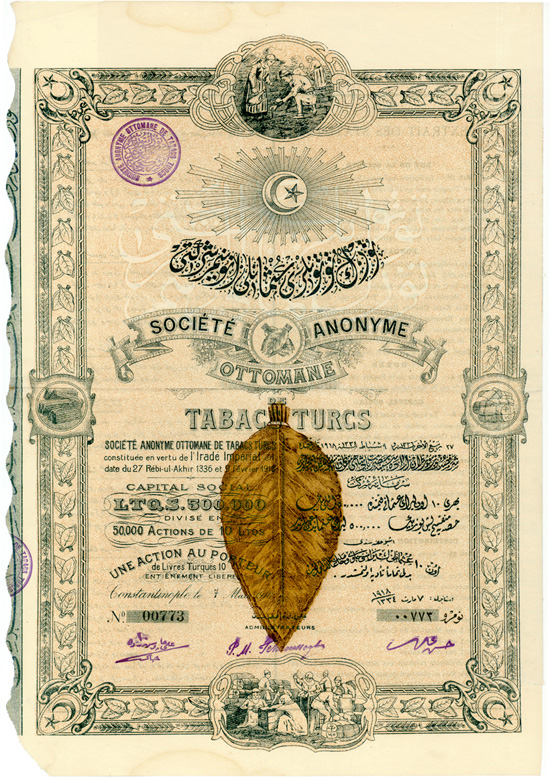 Société Anonyme Ottomane Tabacs Turcs