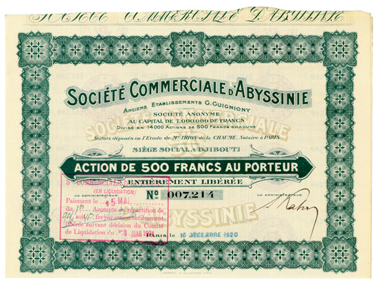 Société Commerciale d'Abyssinie