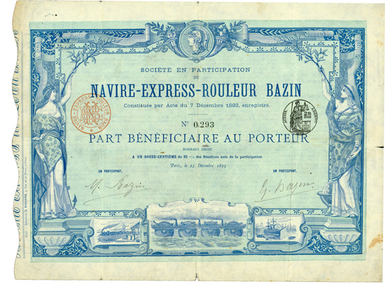 Société en Participation du Navire-Express-Rouleur Bazin