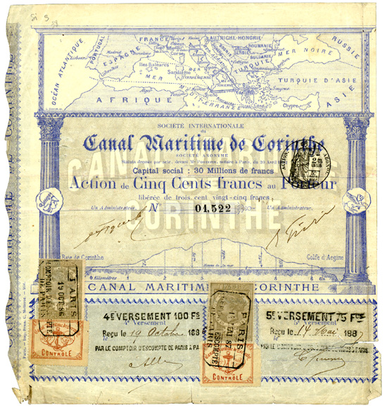 Société Internationale de Canal Maritime du Corinthe