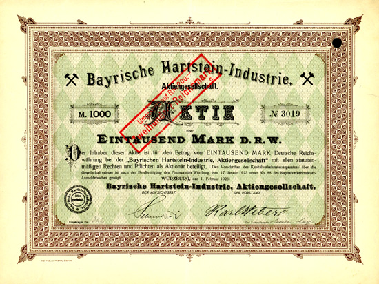 Bayrische Hartstein-Industrie AG 