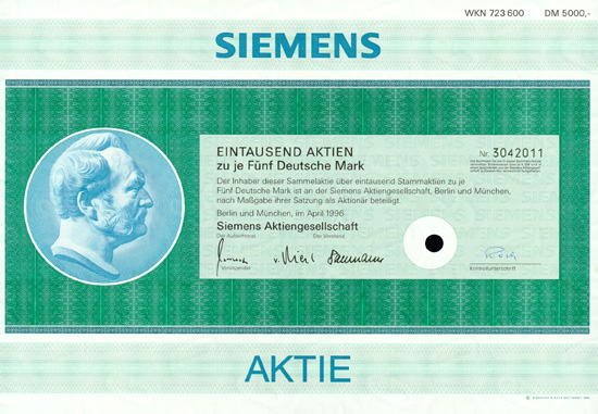 Siemens AG [5 Stück]