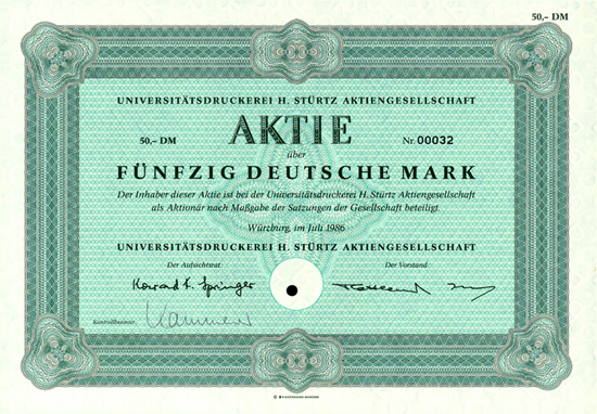 Universitätsdruckerei H. Stürtz AG