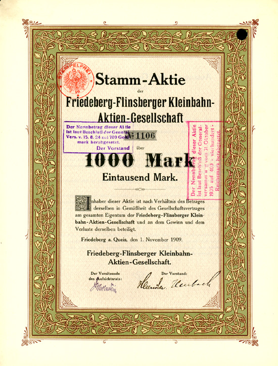 Friedeberg-Flinsberger Kleinbahn-AG