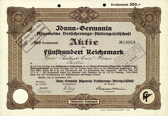 Iduna-Germania Allgemeine Versicherungs-AG