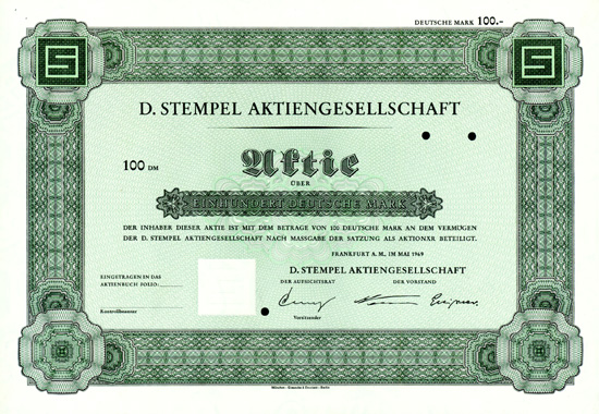D. Stempel AG