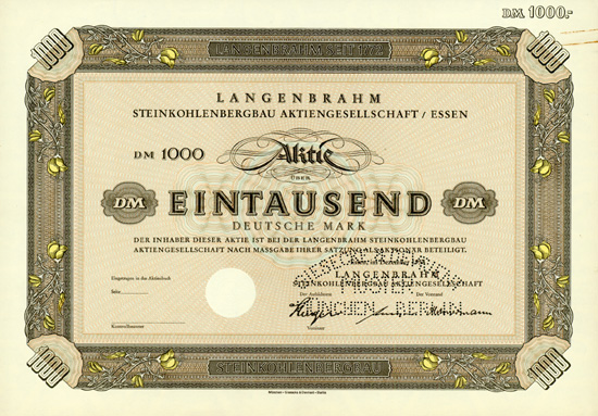 Langenbrahm Steinkohlenbergbau AG
